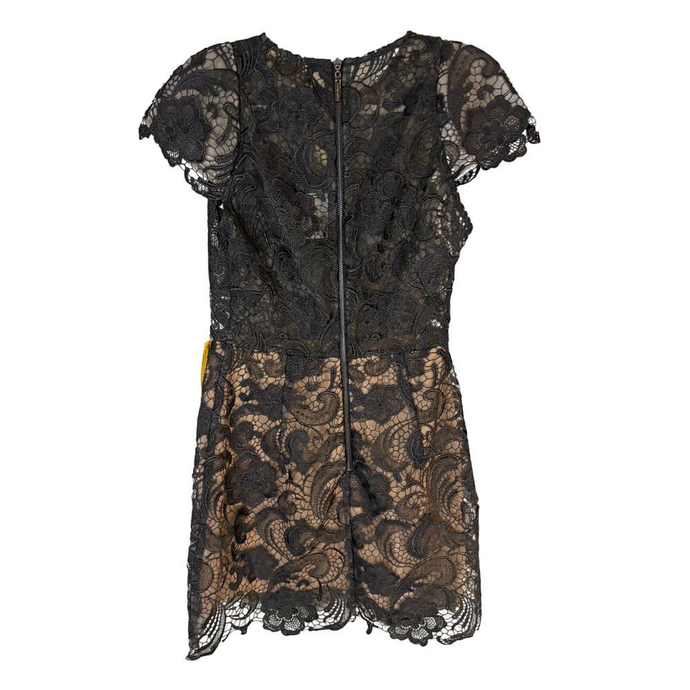 Bronx and Banco Emiko Mini Dress Floral Lace Cocktail Party Evening Formal 8 - Picture 8 of 14